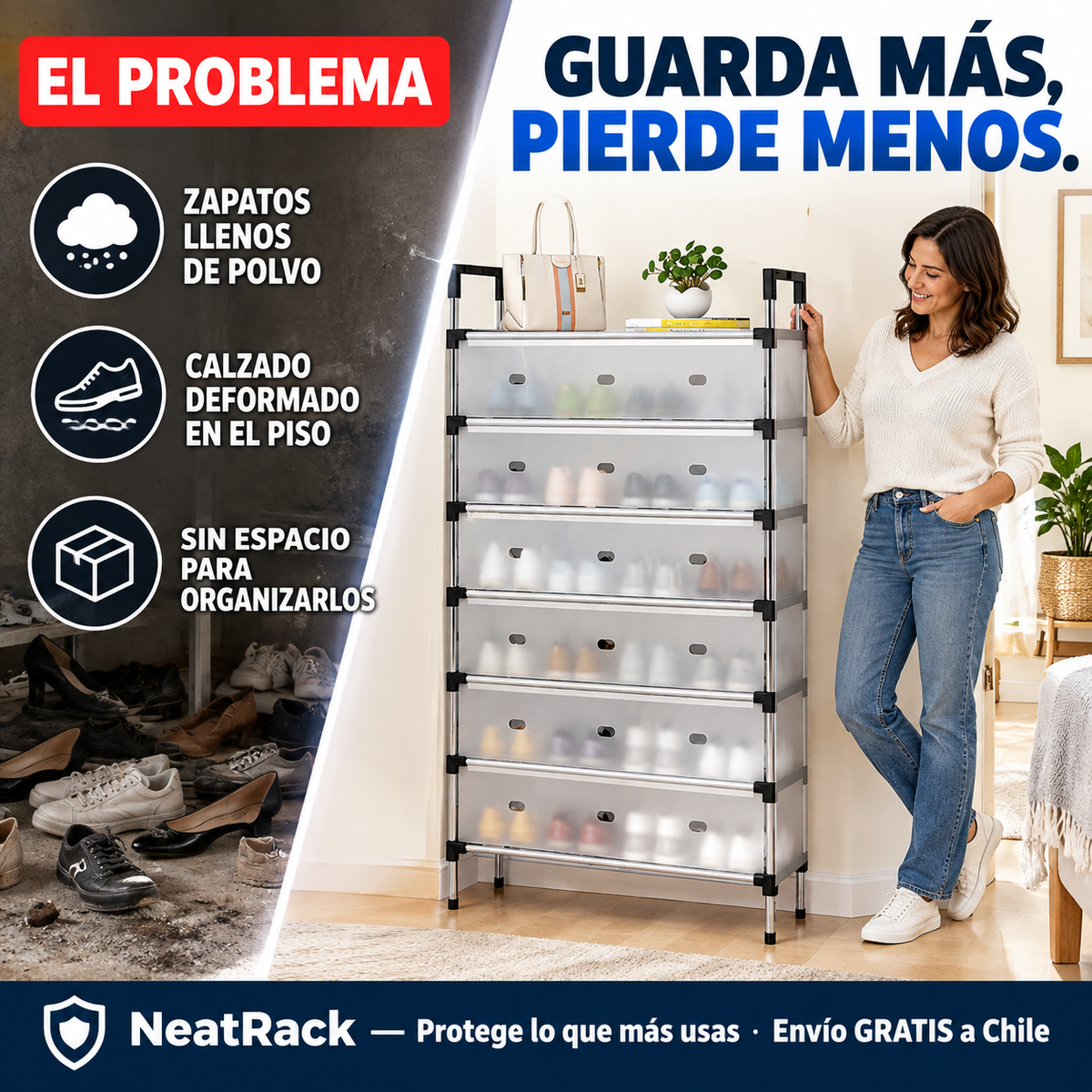 NeatRack – Guarda más, pierde menos