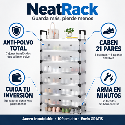 NeatRack – Guarda más, pierde menos
